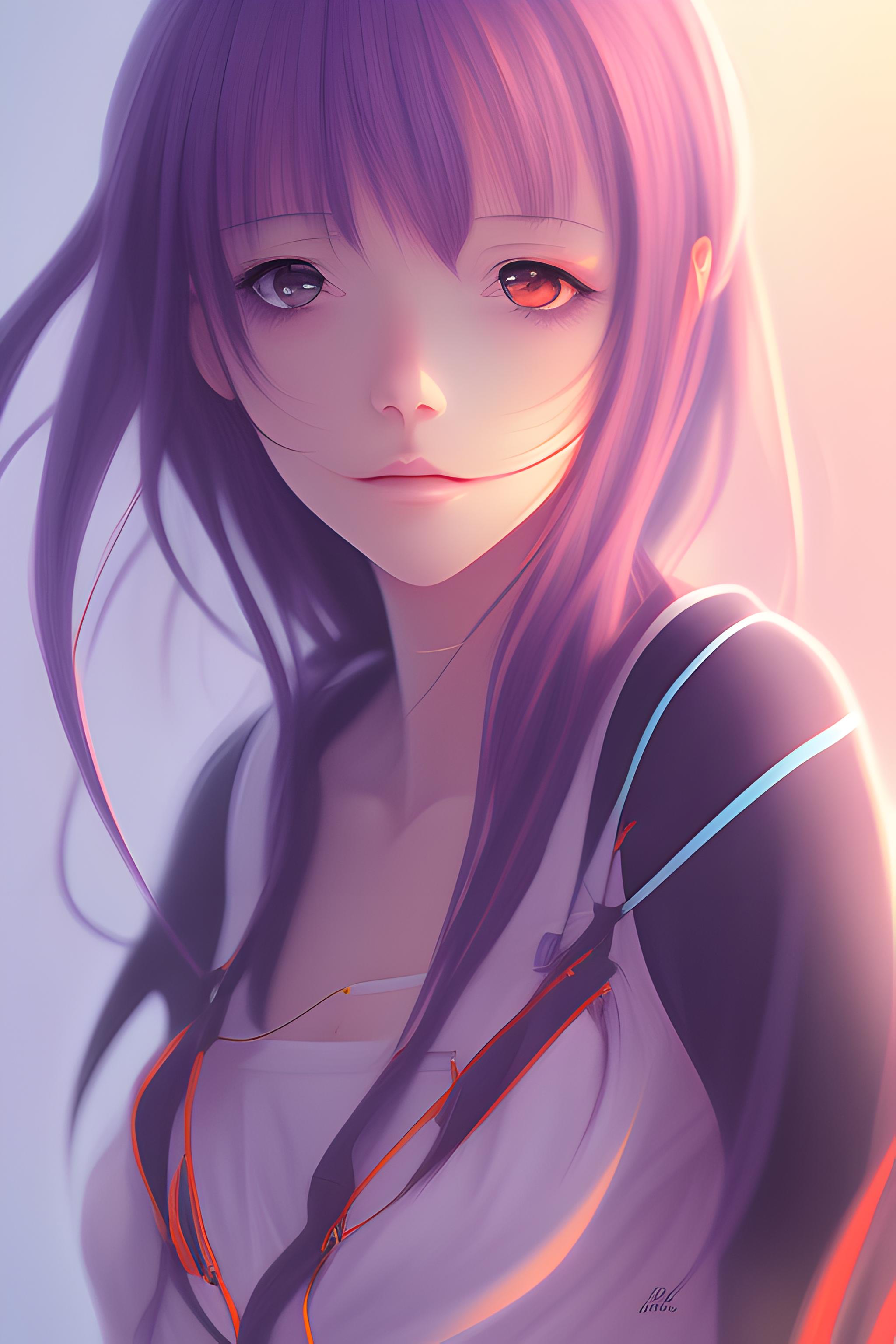 art of anime girl | Wallpapers.ai